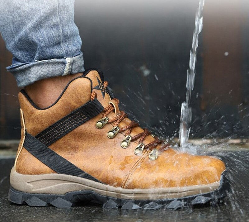 Waterproof work shoes