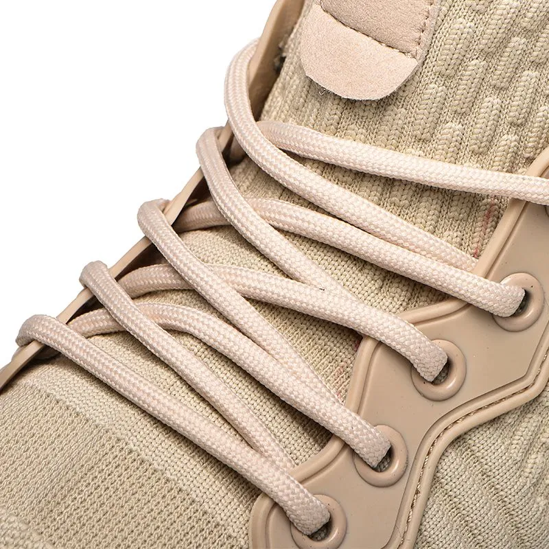 Cartozy Truss- beige | Breathable Steel toe work boot